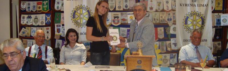 Girne Liman Rotary Kulübünde ‘K.K.T.C.’de Çevre Sorunları’ konulu sunum yapıldı.